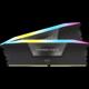 Memorie RAM CORSAIR Vengeance RGB 32GB (2x16) DDR5 6400MHz CL36 Dual Channel Kit, 1.40V, XMP 3.0, black