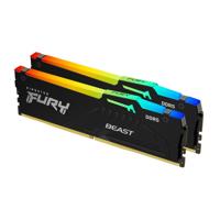 Memorie RAM Kingston FURY Beast RGB 32GB DDR5 6000MHz CL30 Dual Channel Kit 
