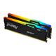 Memorie RAM Kingston FURY Beast  RGB 32GB DDR5 6000MHz CL30 Dual Channel Kit 
