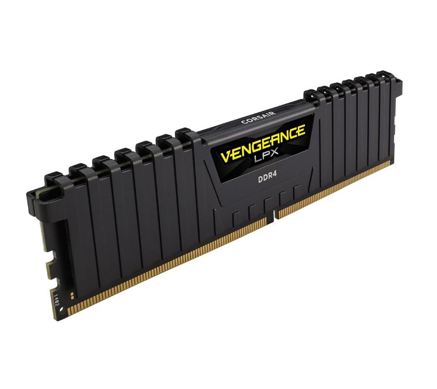 Memorie RAM Corsair Vengeance LPX Black, DIMM, DDR4, 16GB (2x8GB), CL16, 2400MHz