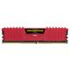 Memorie RAM Corsair Vengeance LPX Red, DIMM, DDR4, 8GB, CL16, 2666MHz