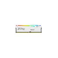 Memorie RAM Kingston, DIMM, DDR5, 64GB, 5600MHz, CL36, 1.35V, FURY Beast White, RGB, Kit of 2