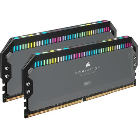 Memorie RAM DIMM Corsair 32 GB (2x16GB),RGB DDR5 4800MT/s 1.40V, grey
