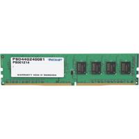 Memorie RAM Patriot, DIMM, DDR4, 4GB, CL 17, 2400MHz