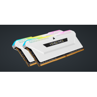 Memorie RAM Corsair Vengeance RGB 16GB (2x8GB), DDR4 3200MHz, C16, 1.35V, white, XMP 2.0