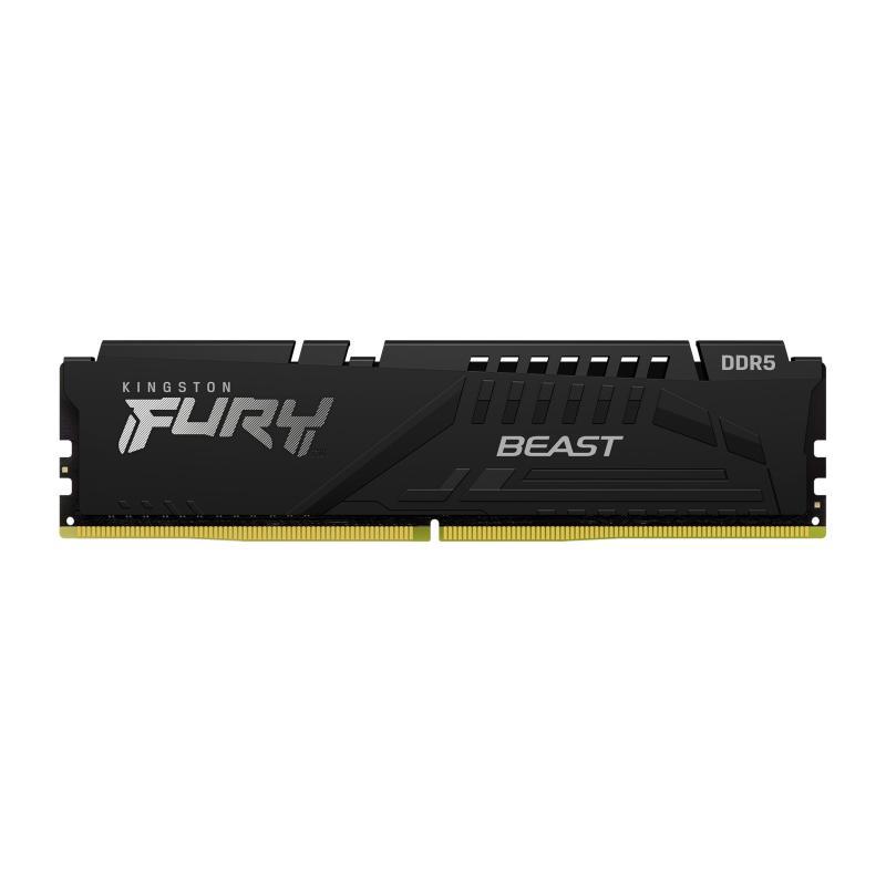 Memorie RAM Kingston Fury Beast, DIMM, DDR5, 16GB, CL40, 4800MHz