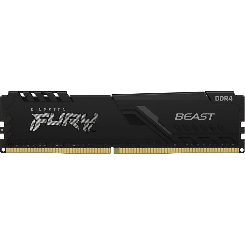 Memorie RAM Kingston Fury Beast, DIMM, DDR4, 8GB, CL19, 3733MHz