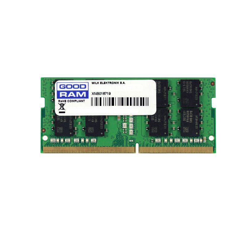 Memorie RAM notebook Goodram, SODIMM, DDR4, 4GB, CL19, 2666MHz