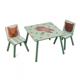 Set 2 scaune +birou Green Forest UGMBS07-GNF