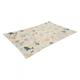 Covor de joaca pentru copii U-Grow, din spuma, pliabil, 2 fete, impermeabil, izolant, 120 x 180 x 1 cm, alfabet