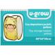 Cos depozitare jucarii , galben, U-Grow