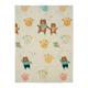 Covor de joaca pentru copii U-Grow, din spuma, pliabil, 2 fete, impermeabil, izolant, 120 x 180 x 1 cm, alfabet