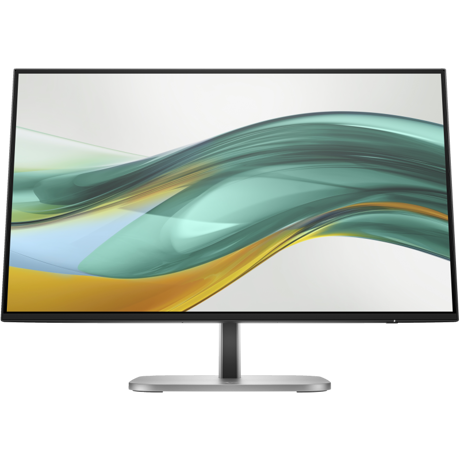 Monitor 23.8" HP Series 5 Pro 524pf, LED, IPS, FHD 1920x1080, 16:9, 5 ms, 350 cd/m², 1500:1 static / 10000000:1 dinamic, 178°/178°, 1x DP 1.2/ 1x HDMI 1.4/ 4x USB Type-A 5 Gbps (1 charging)/ 1x USB-B, Swivel: ±45°; Tilt: -5 to +23°; Pivot rotation: ±90°; Height adjustment: 150 mm, Black & Silver