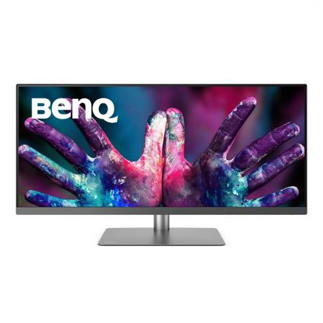 Monitor 34" BENQ PD3420Q, IPS, iluminare de fundal cu leduri, 3440x1440, 350 cd/ mp, HDR10,VESA DisplayHDR 400,  1000:1, 178/ 178, 5 ms, 60 Hz, 21:9, boxe 2.5Wx2, VESA 100* 100, 2* HDMI, DP, USB C, USB Type B, 3* USB 3.1, Flicker-free, Low Blue Light, PIP/PBP, negru