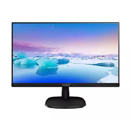 MONITOR Philips 243V7QDAB 23.8 inch, Panel Type: IPS, Backlight: WLED, Resolution: 1920x1080, Aspect Ratio: 16:9,  Refresh Rate:75Hz, Response time GtG: 4 ms, Brightness: 250 cd/m², Contrast (static): 1000:1, Contrast (dynamic): 10M:1, Viewing angle: 178/178, Color Gamut (NTSC/sRGB/Adobe