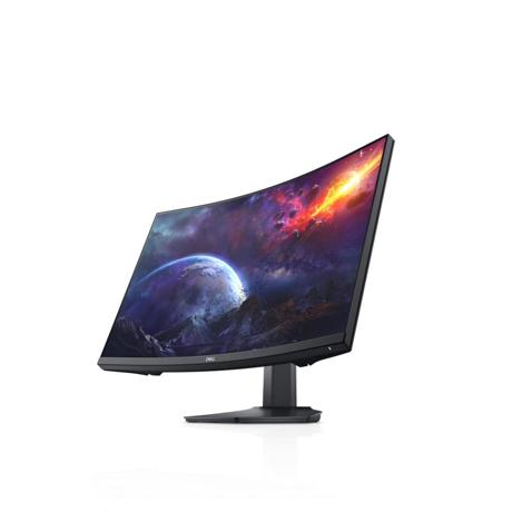 Dell 27 Curved Gaming Monitor -S2721HGFA, 68.47 cm, Maximum preset resolution: 1920 x 1080 at 144 MHz, Screen type: Active matrix - TFT LCD, Panel type Vertical Alignment, Backlight: LED edgelight system, Display screen coating: Anti-glare treatment of the front polarizer (3H) hard coating, Pixel