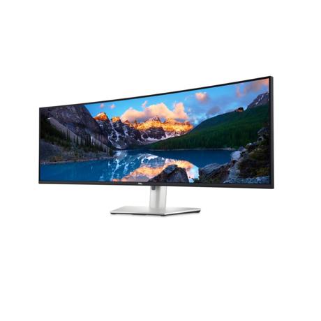 Monitor Dell Curved 49" DQHD USB-C U4924DW, 124.46 cm, Maximum preset resolution: 5120 x 1440 at 60 Hz, Screen type: Active matrix - TFT LCD, Panel technology: In-Plane Switching Technology, Backlight: White LED edgelight system, Faceplate coating: Anti-Glare with 3H hardness, Aspect ratio: 32:9