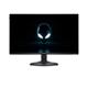 Monitor Dell Gaming Alienware 24.5'', 62.18 cm, Maximum preset resolution: HDMI: 1920 x 1080 at 255 Hz, DisplayPort: 1920 x 1080 at 360 Hz, Screen type: Active matrix-TFT LCD, Panel Type: Fast IPS, Backlight: WLED, Display screen coating: Anti-glare treatment of the front polarizer (3H) hard