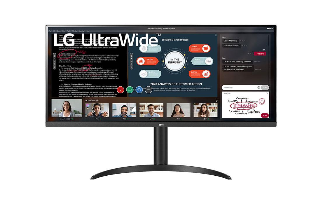Monitor 34" LG 34WP550-B