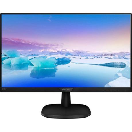 Monitor LED PHILIPS 243V7QJABF/00, 23.8inch, FHD IPS, 5ms, 60Hz, negru