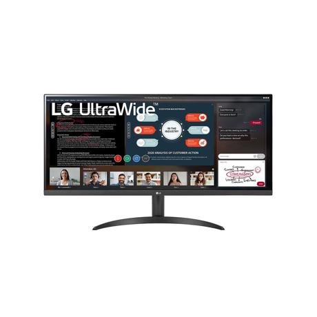 Monitor 34" LG 34WP500-B.BEU, 2560x1080 pixels, Aspect Ratio: 21:9, Panel type: IPS, UltraWide FHD, Display: LED, Contrast (typical): 1000:1, Refresh Rate: 75Hz, Colours: 16.7M, Brightness: 250 cd/m², Response time: 5 ms, Viewing angle: 178°/178°, AMD FreeSync, Flicker- free technology, 2x HDMI