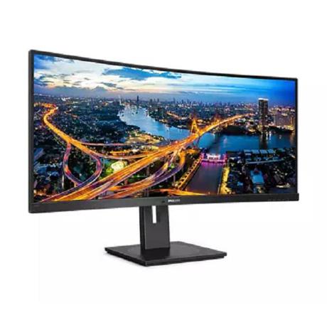 MONITOR Philips 346B1C 34 inch, Panel Type: VA, Backlight: WLED, Resolution: 3440x1440, Aspect Ratio: 21:9,  Refresh Rate:100Hz, Response time GtG: 5 ms, Brightness: 300 cd/m², Contrast (static): 3000:1, Contrast (dynamic): 80M:1, Viewing angle: 178/178, Color Gamut (NTSC/sRGB/Adobe RGB/DCI-P3)