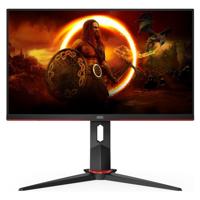 Monitor LED AOC 24G2ZU/BK, 23.8inch, FHD IPS, 0.5ms, 240Hz, negru