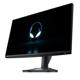 Monitor Dell Gaming Alienware 24.5'', 62.18 cm, Maximum preset resolution: HDMI: 1920 x 1080 at 255 Hz, DisplayPort: 1920 x 1080 at 360 Hz, Screen type: Active matrix-TFT LCD, Panel Type: Fast IPS, Backlight: WLED, Display screen coating: Anti-glare treatment of the front polarizer (3H) hard