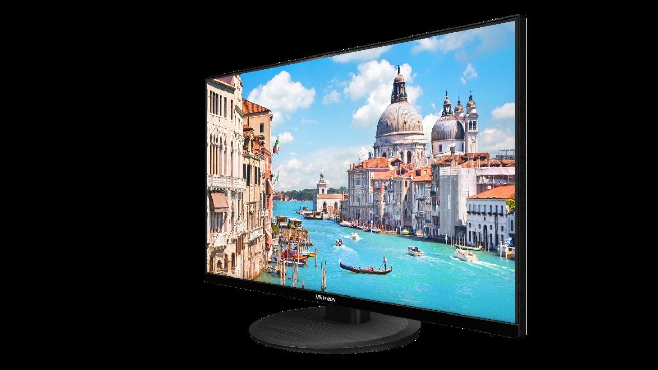 Monitor Hikvision DS-D5027UCLED 27", 4K, 14ms, Boxe 2x2W, negru