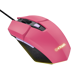 Mouse Trust GXT110W Felox cu fir,  6400 DPI, roz