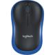 Mouse Logitech M185 Wireless, 1000 DPI, albastru