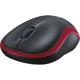 Mouse Logitech M185 Wireless, 1000 DPI, rosu