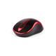 Mouse A4tech, wireless, 1000 dpi, butoane/scroll 3/1, negru/rosu