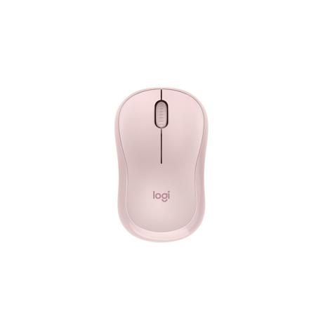 Mouse Logitech MK240 Silent Wireless, optic, interfata Bluetooth, rezolutie 1000 DPI, rose