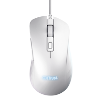 Mouse Trust GXT924W YBAR+ 25600 DPI, alb