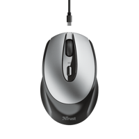 Mouse Trust Zaya, Wireless, negru