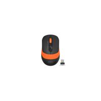 Mouse A4tech, gaming, wireless, optic, 2000 dpi, negru / portocaliu