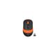 Mouse A4tech, gaming, wireless, optic, 2000 dpi, negru / portocaliu