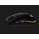 Logitech mouse cu fir G102 RGB, 6 butoane, 8000 dpi, senzor optic, USB, negru