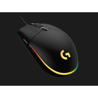 Logitech mouse cu fir G102 RGB, 6 butoane, 8000 dpi, senzor optic, USB, negru