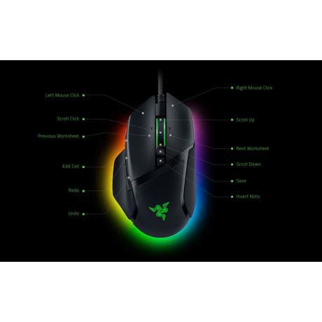 Mouse Razer cu fir Razer Basilisk V3 PRO, butoane programabile 10+1