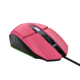 Mouse Trust GXT110W Felox cu fir,  6400 DPI, roz