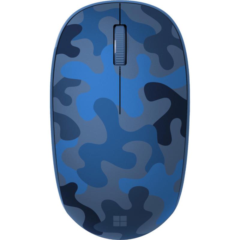 Mouse Microsoft Camo, Bluetooth, Blue