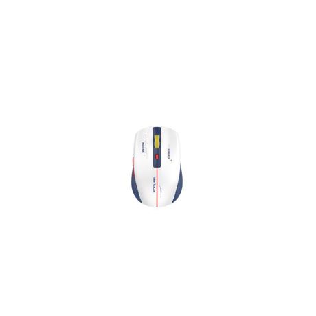 Mouse Serioux Flow 207 Wireless, reincarcabil USB-C, Albastru,  senzor: Optic, DPI: 800/1200/ 1600, conexiune: Dongle USB 2,4 GHz, banda de frecventa: 2,4 GHz, click silentios, alimentare: 1 baterie AA, 1,5 V , cerințe OS: Win, Mac, Vista