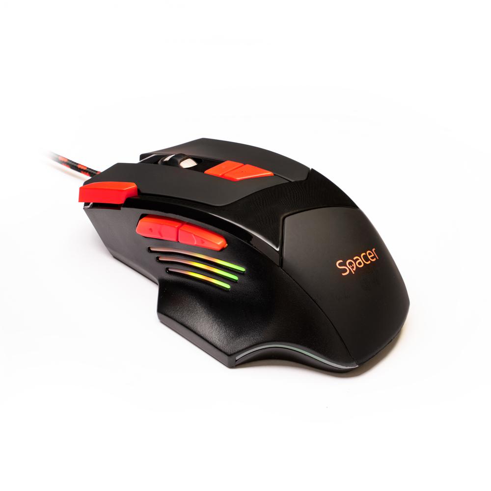 MOUSE Spacer Gaming SP-GM-02 cu fir