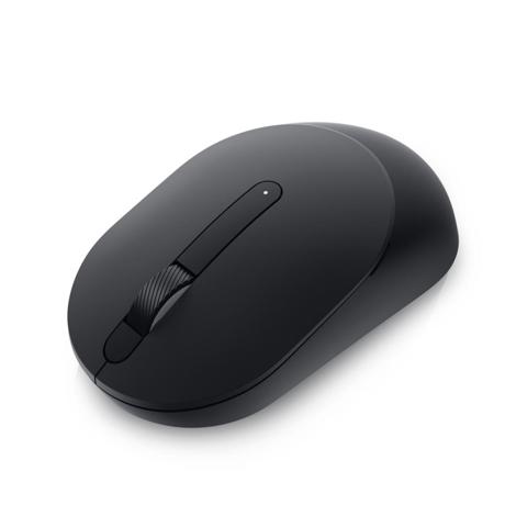 Dell Full-Size Wireless Mouse – MS300, COLOR: Black, CONNECTIVITY: Wireless - 2.4GHz, SENSOR: Optical LED: SCROLL: Mechanical, RESOLUTION (DPI): Adjustable via Dell Peripheral Manager - 1000, 1600, 2400, 4000, BUTTONS: 3 (Middle click is programmable), PACKAGE CONTENT: Mouse, USB Receiver, Batteries
