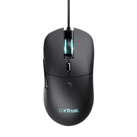 Mouse Trust GXT981 Redex cu fir, USB 2.0, 10000 DPI, negru