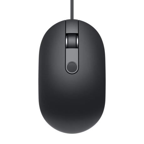 Mouse DELL MS819 Fingerprint Reader, negru