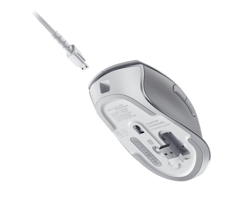 Mouse wireless Razer Pro Click, Bluetooth, Alb