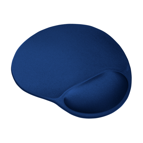 Mousepad cu gel Trust Bigfoot, dimensiuni 16 x 205 x 236, albastru